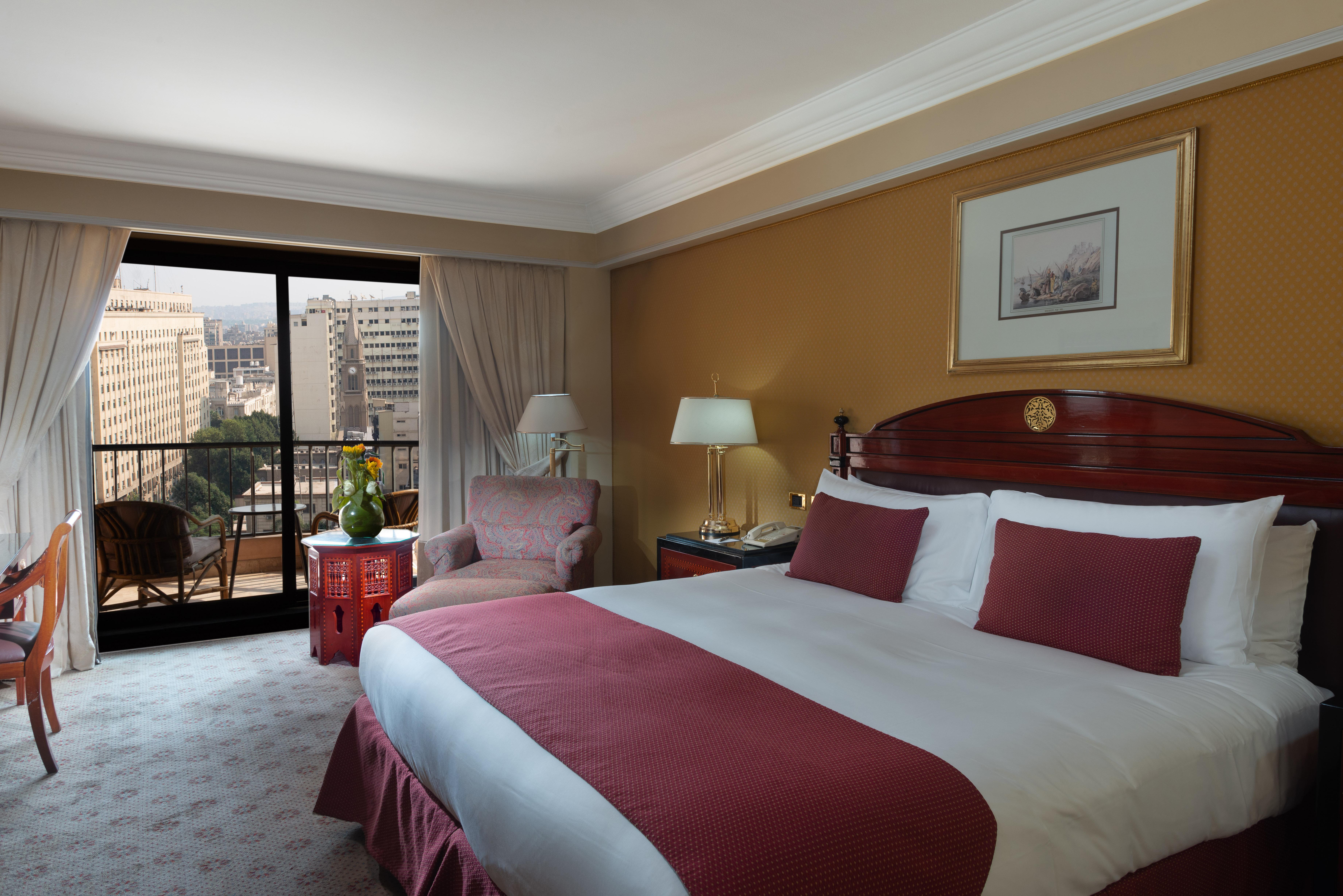 فندق إنتركونتيننتال سميراميس القاهرة المظهر الخارجي الصورة A room at the InterContinental Santiago