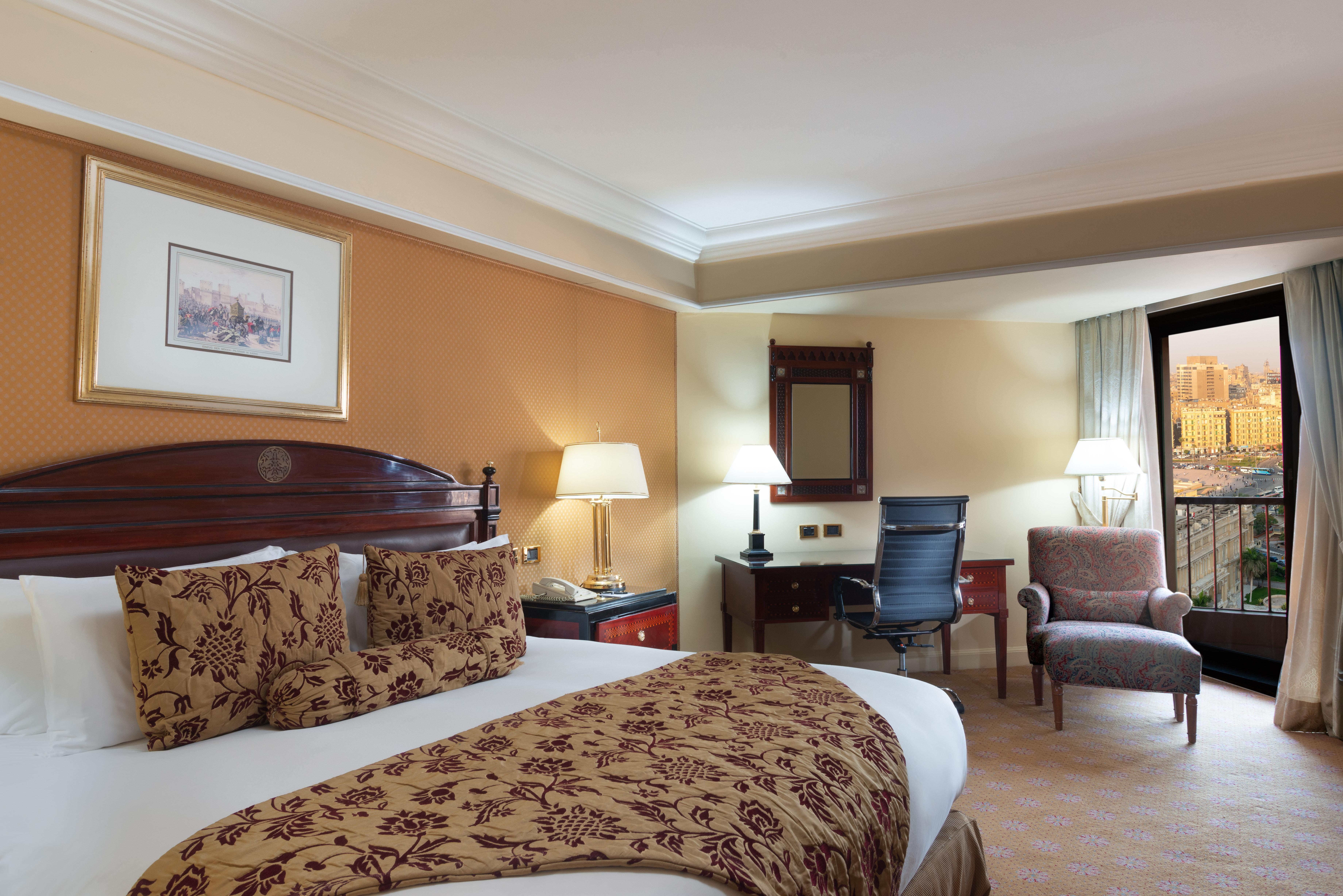 فندق إنتركونتيننتال سميراميس القاهرة المظهر الخارجي الصورة A room at the Hilton London Heathrow