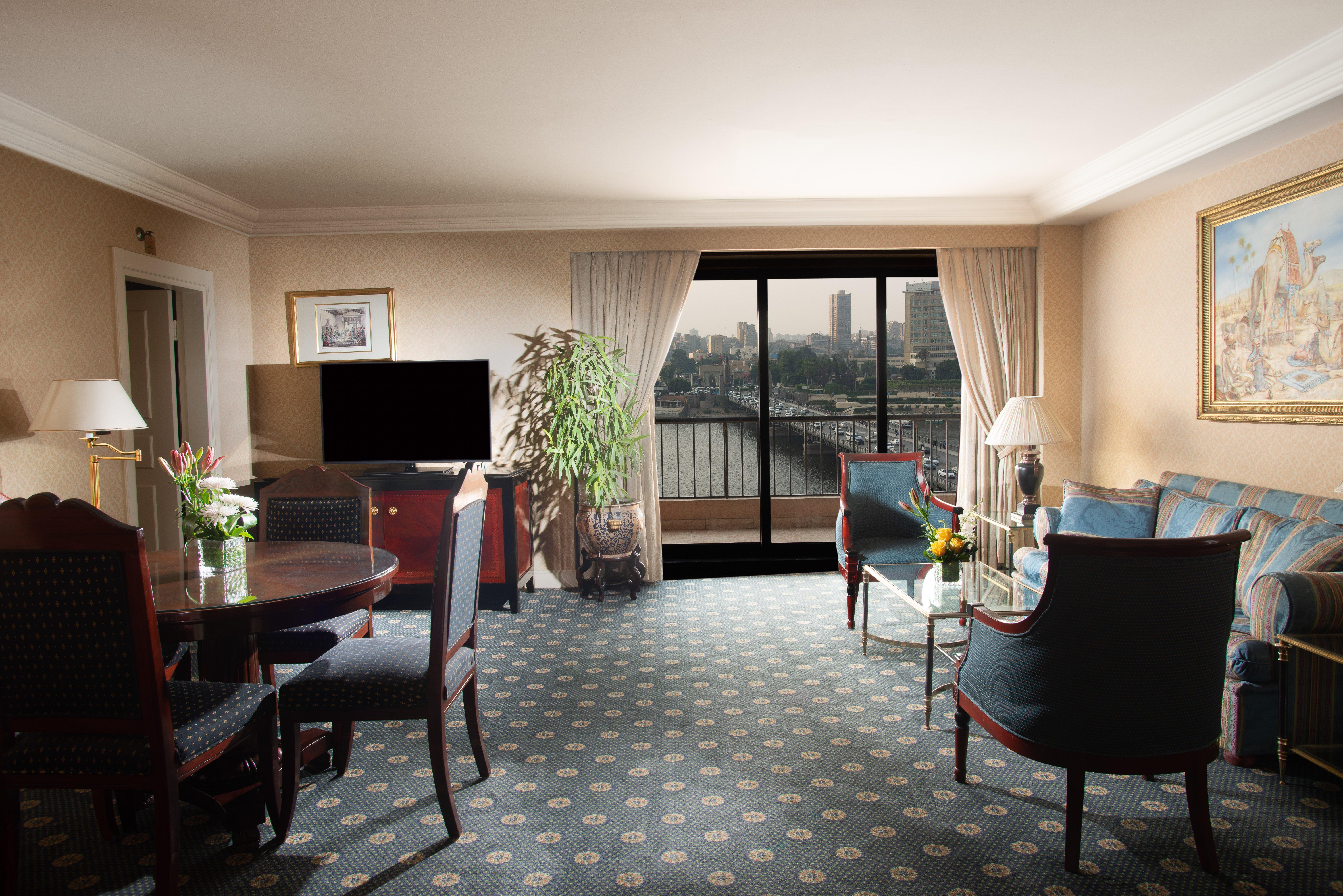 فندق إنتركونتيننتال سميراميس القاهرة المظهر الخارجي الصورة Suite at the Hilton New York