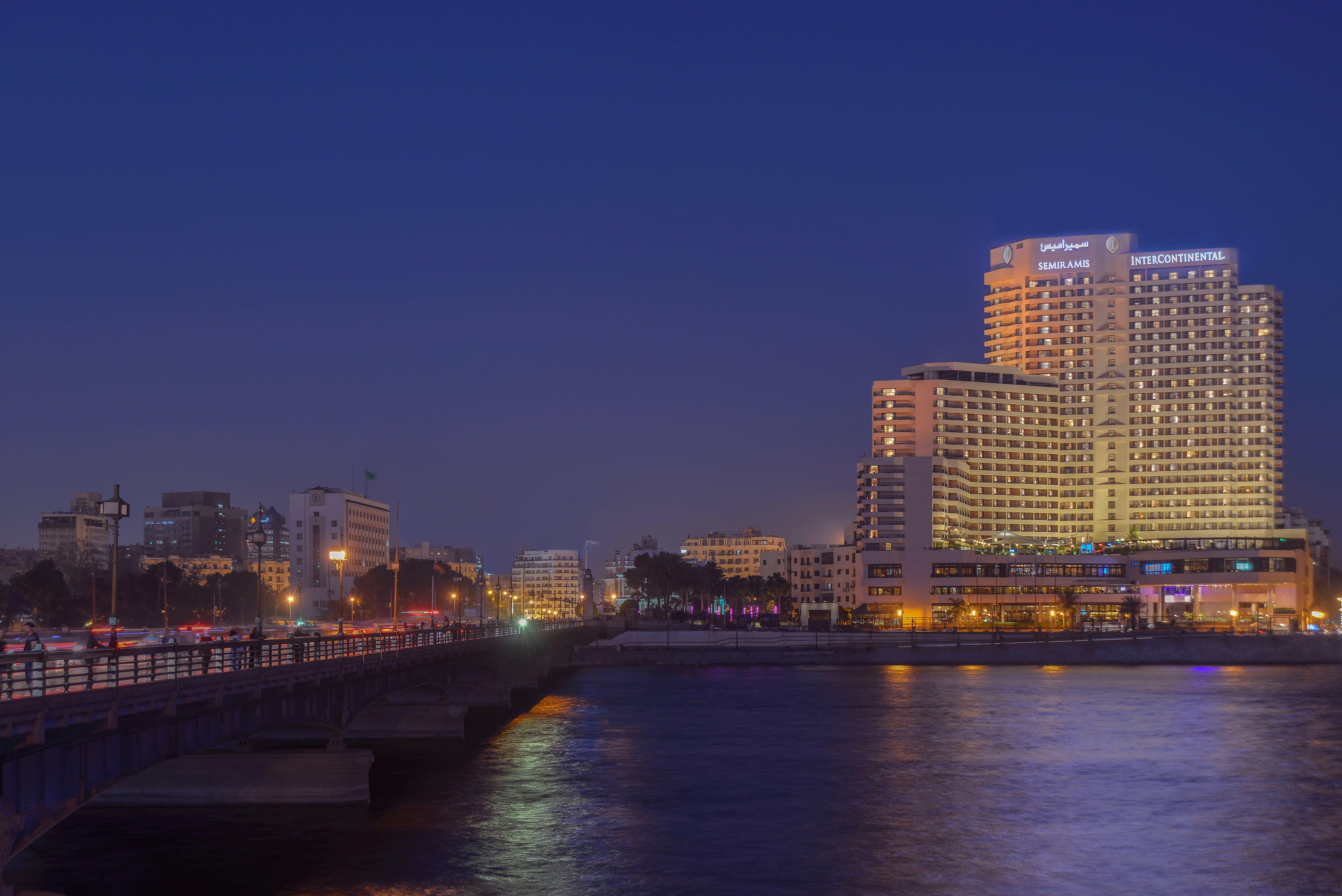 فندق إنتركونتيننتال سميراميس القاهرة المظهر الخارجي الصورة The Nile River in Cairo