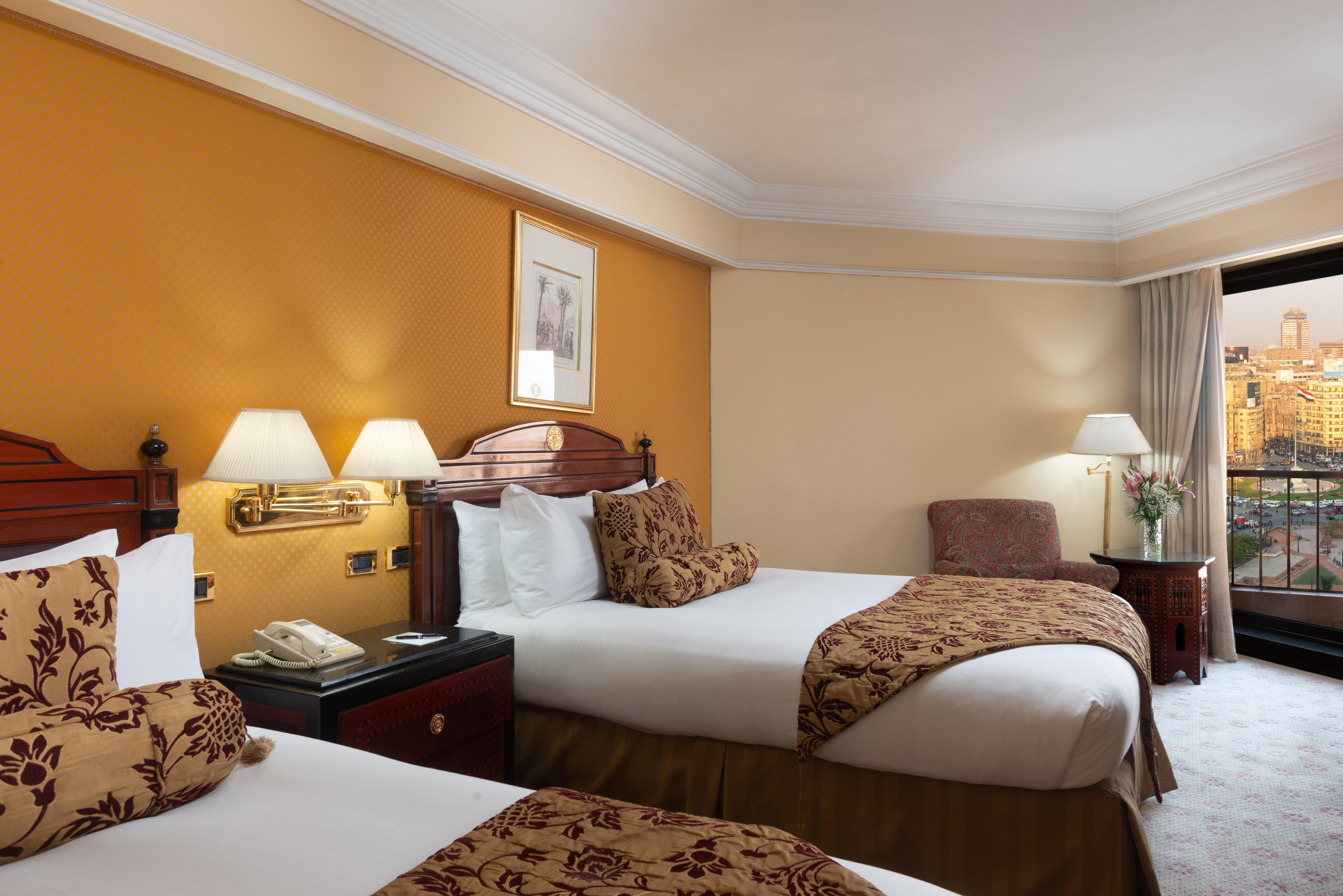 فندق إنتركونتيننتال سميراميس القاهرة المظهر الخارجي الصورة A room at the hotel